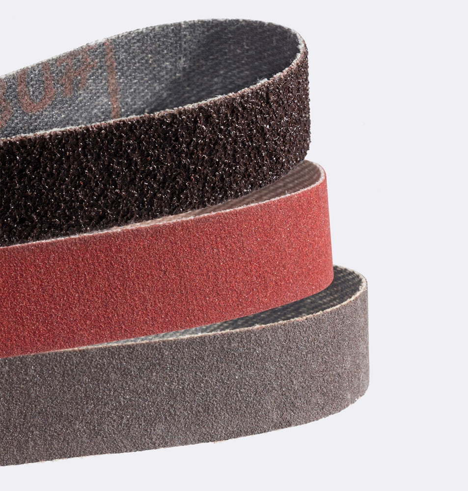 Smith's 50949 Replacement Belts for Knife & Tool Sharpener, Assorted Grits, 3-Pk
