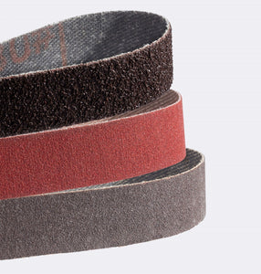 Smith's 50949 Replacement Belts for Knife & Tool Sharpener, Assorted Grits, 3-Pk