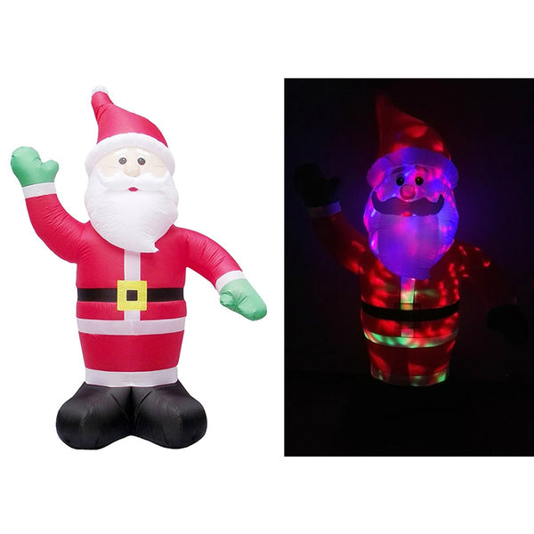 Santas Forest 90225 Inflatable Christmas Santa with LED Internal Projection, 8'