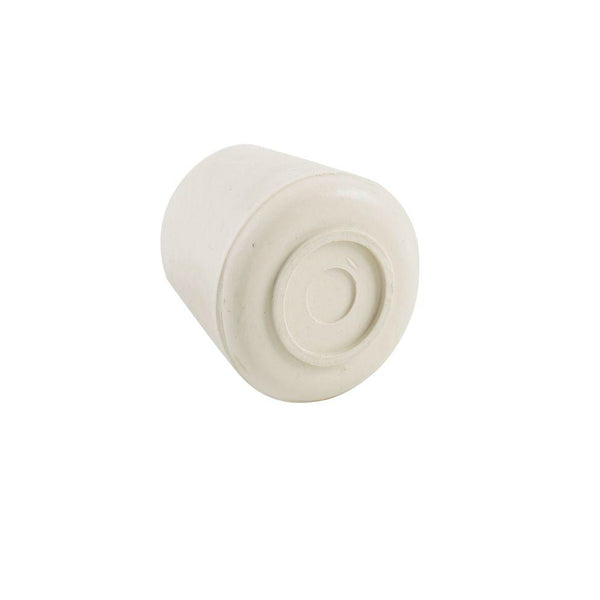 Richelieu F31923TV TruGuard Non-Skid Rubber Leg Tips, White, 1/2", 4-Count