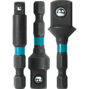 Makita A-97673 ImpactX Socket Adapter Set, 2", 3-Piece