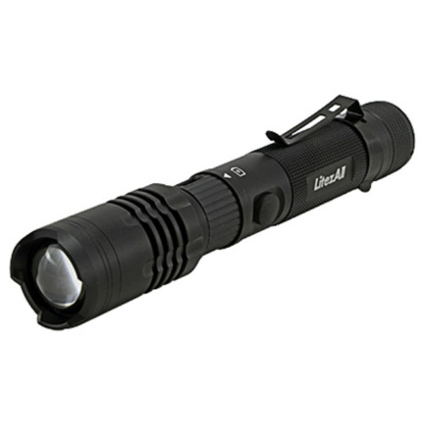 Promier LA-1000RFL-6/12 LitezAll Rechargeable Flashlight, 1000 Lumens