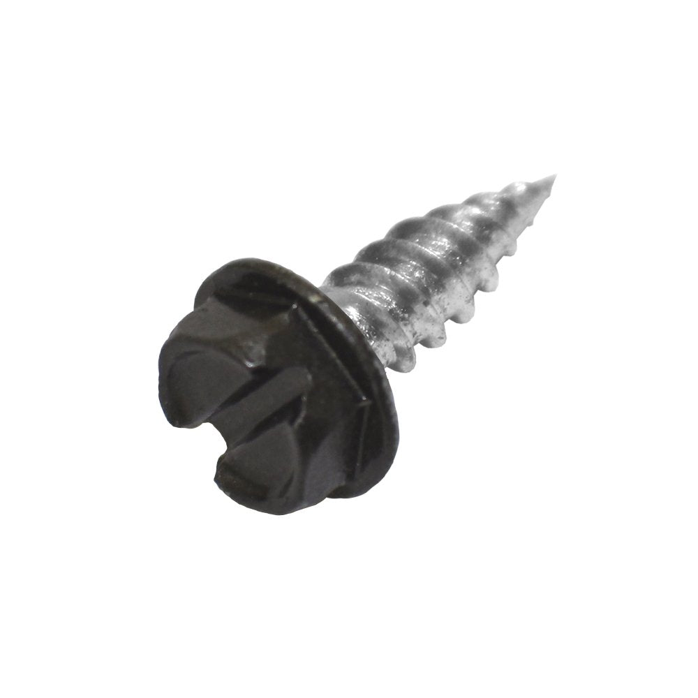 Malco HW7X1/2ZRBG Zip-In Self Piercing Sheet Metal Screws, Royal Brown, 100 Ct