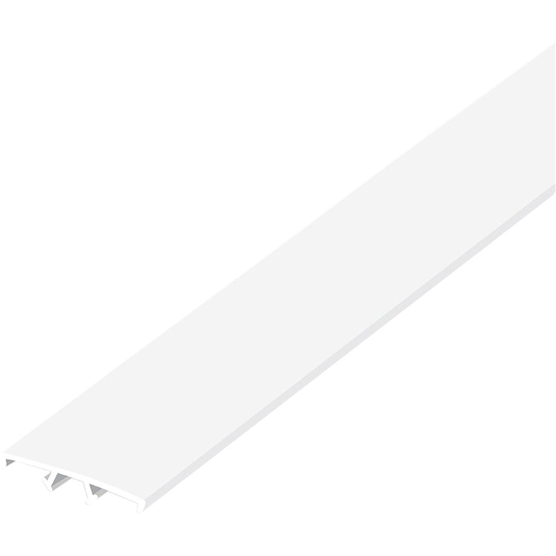 Screen Tight WCAP112 Vinyl Porch Screening Cap, White, 1-1/2" x 12'