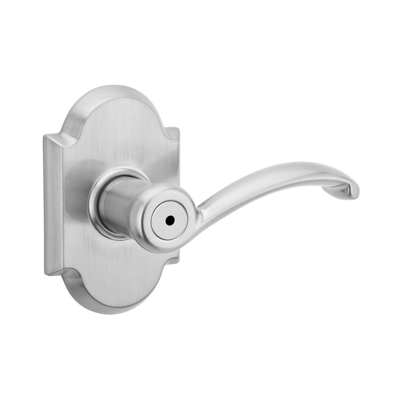Kwikset 730AUL-15-CP Austin Privacy / Bed / Bath Lever, Satin Nickel