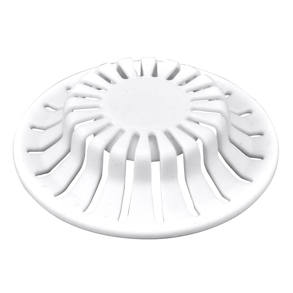 Danco 10769 Bathroom Sink Hair Catcher, White