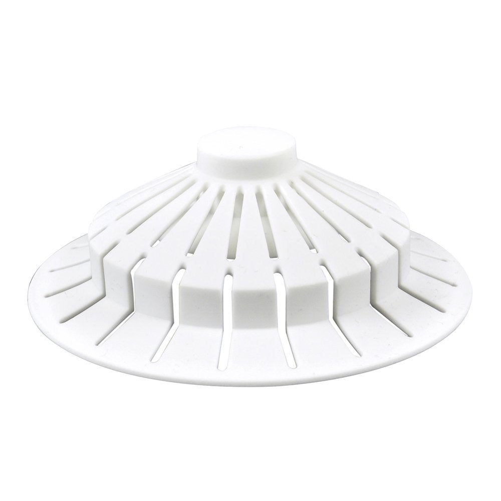 Danco 10771 Bathtub Hair Catcher with Suction Cup, White