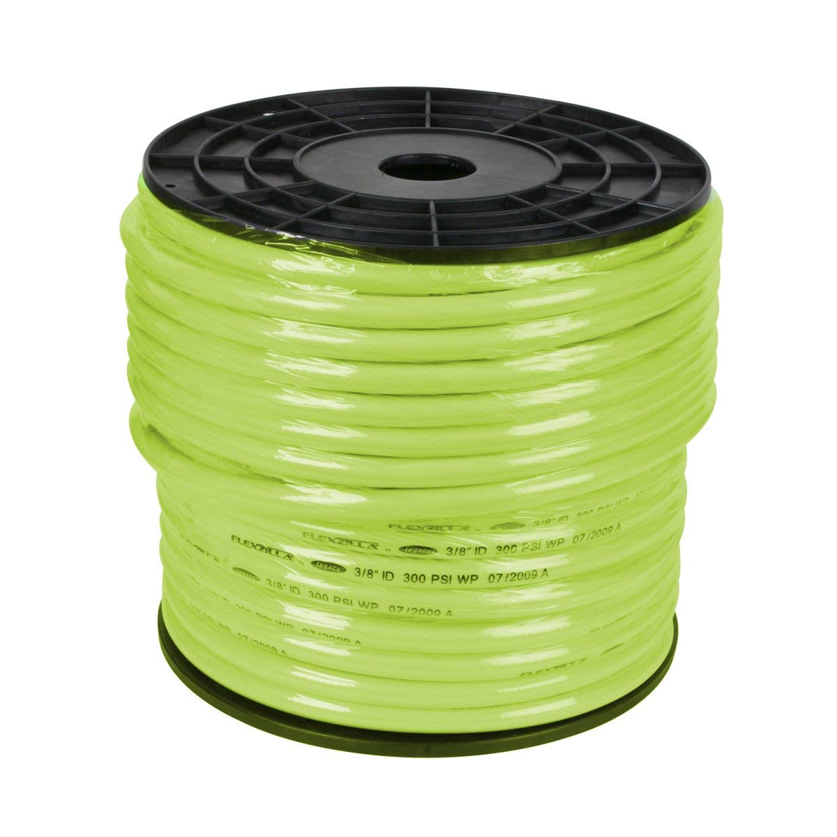 Flexzilla Pro HFZ38250YW ZillaGreen Bulk Air Hose, 300 PSI, 3/8" x 250' Spool