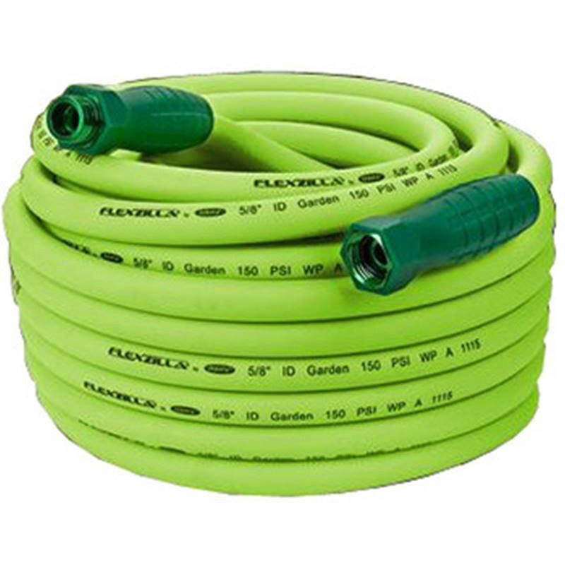 Flexzilla HFZG5100YWS-N/CA SwivelGrip Lightweight Garden Hose, 5/8" ID x 100'