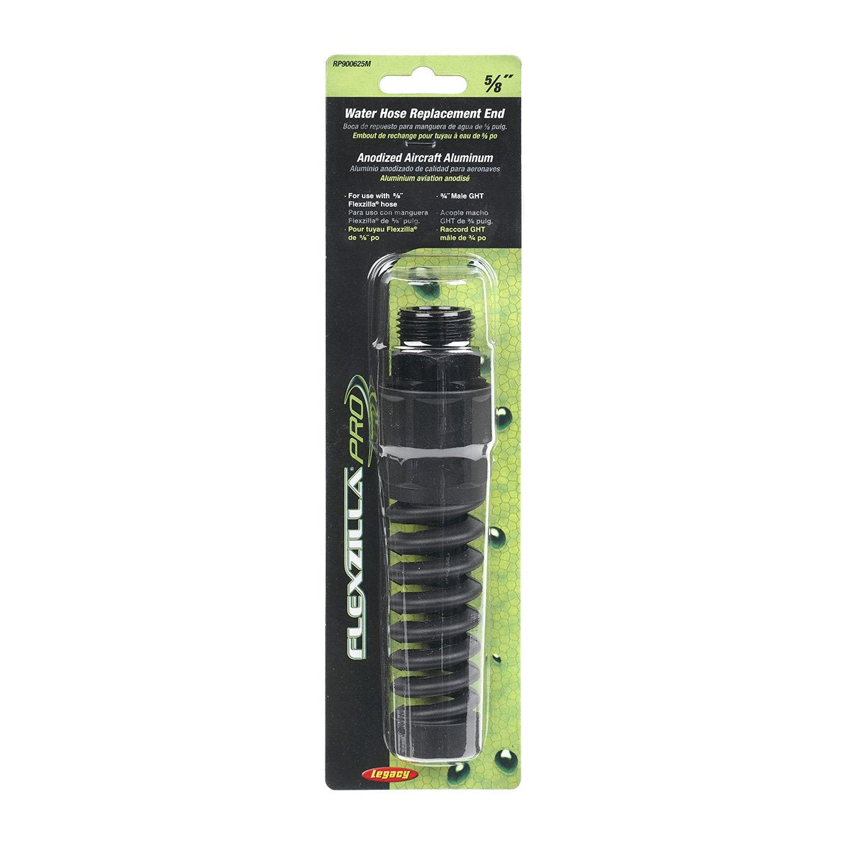 Flexzilla Pro RP900625M Water Hose Male Reusable Fitting, 5/8", 3/4" MGHT