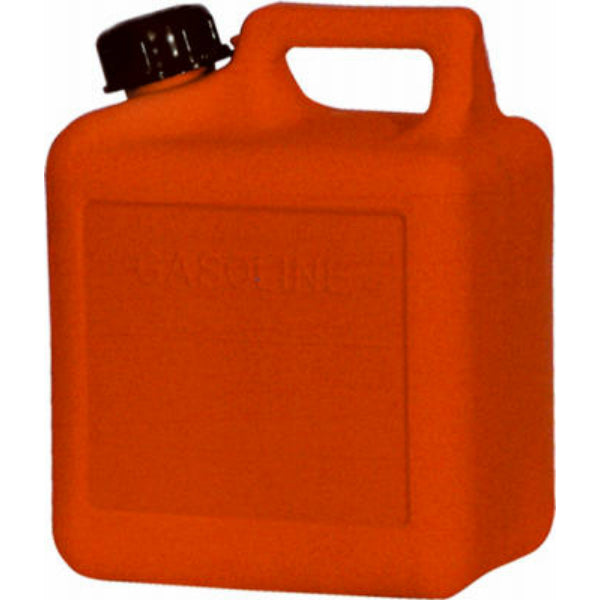 Midwest Can 1210 High Density Polyethylene Gas Can with Spout, Red, 1 Gallon