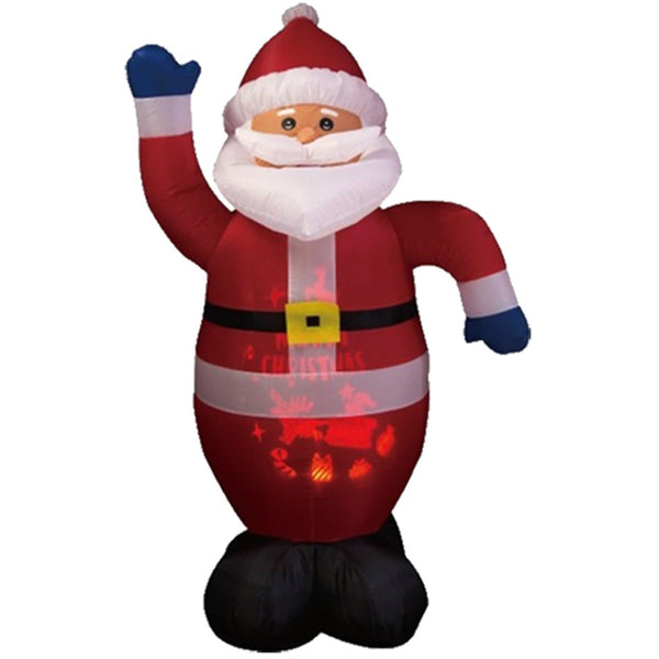 Santas Forest 90325 Inflatable Christmas Santa with Projector, 6'