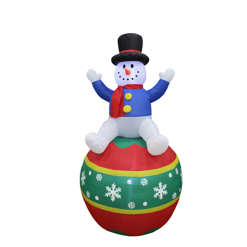 Santas Forest 90331 Inflatable Christmas Snowman / Ornament, 6'