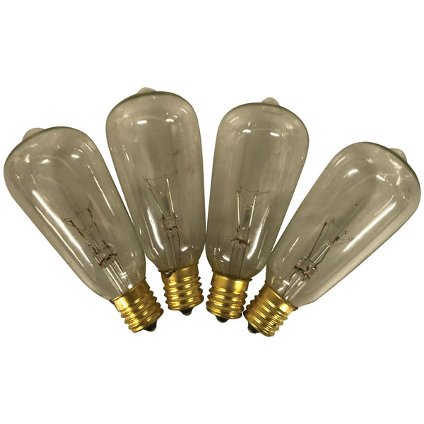 Santas Forest 19225 Christmas Vintage Replacement Bulb, Clear