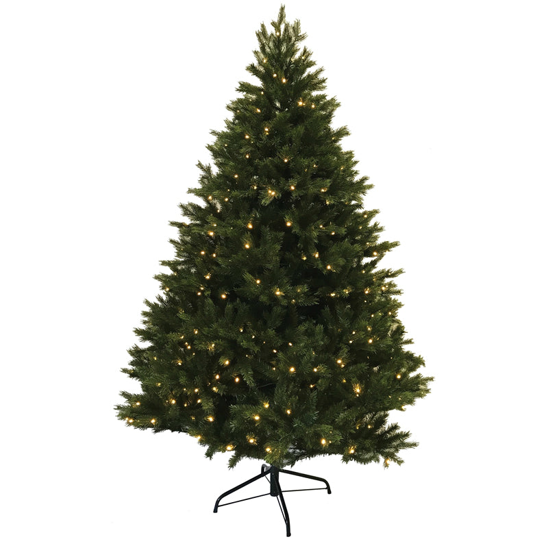 Santas Forest 72770 Pre-Lit Christmas Tree, 7'