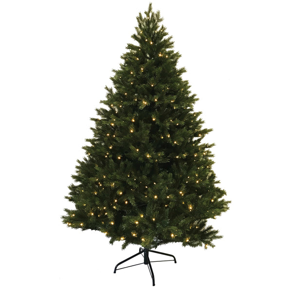 Santas Forest 72770 Pre-Lit Christmas Tree, 7'