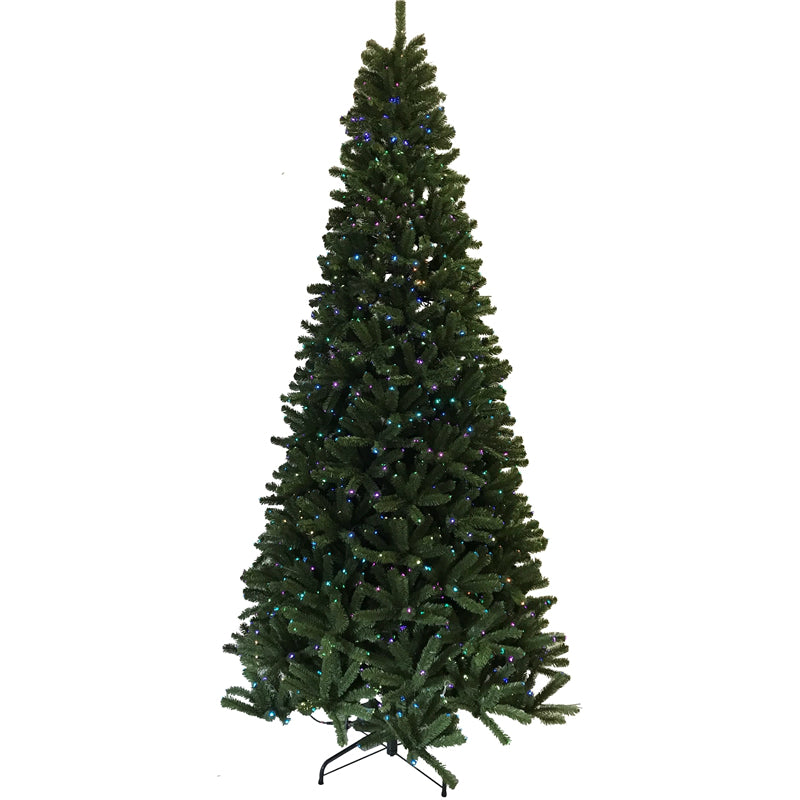 Santas Forest 54970 Fiber Optic Christmas Tree, 7'