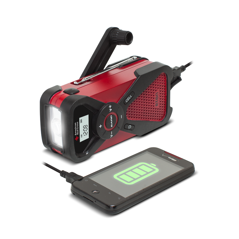 Eaton ARCFR1WXR American Red Cross FR1 Multi-Powered Radio/Charger/Flashlight