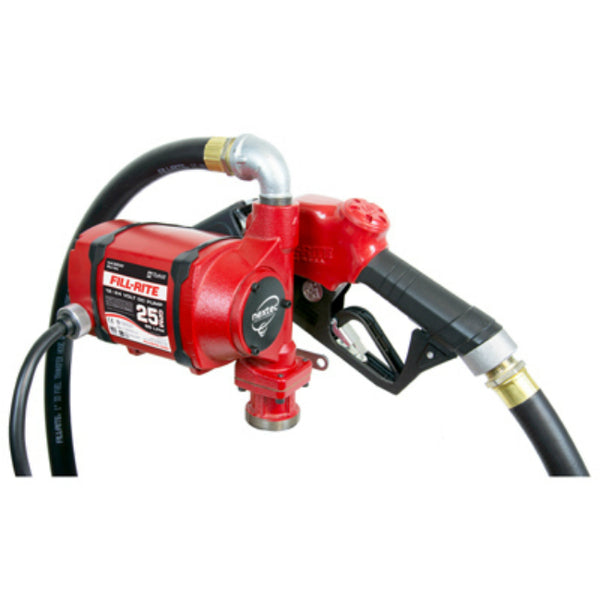 Fill-Rite NX3210B Nextec Pump / Hose / Nozzle, 25 GPM, 12-To-24V DC