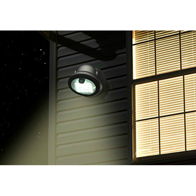 Light It 20038-101 Motion Sensor Ultra-Bright 16-LED Porch Light, Silver, 400 lm