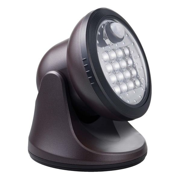 Light It 20038-107 Motion Sensor Ultra-Bright 16-LED Porch Light, Bronze, 400 lm