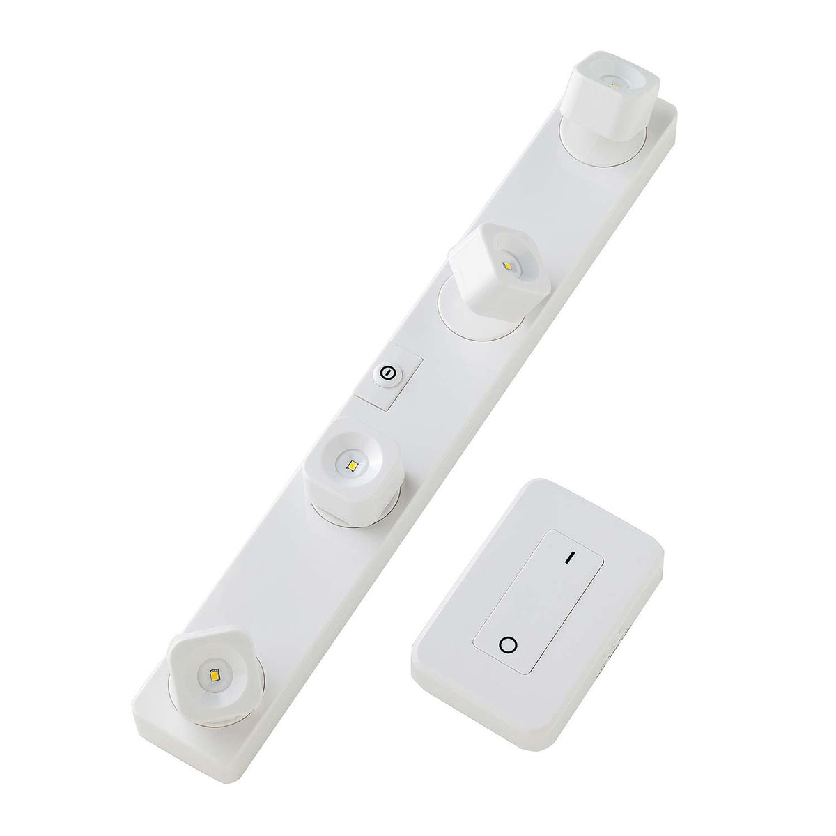 Light It 30036-308 Wireless Remote Control FastTrack LED Light Set, White, 55 lm