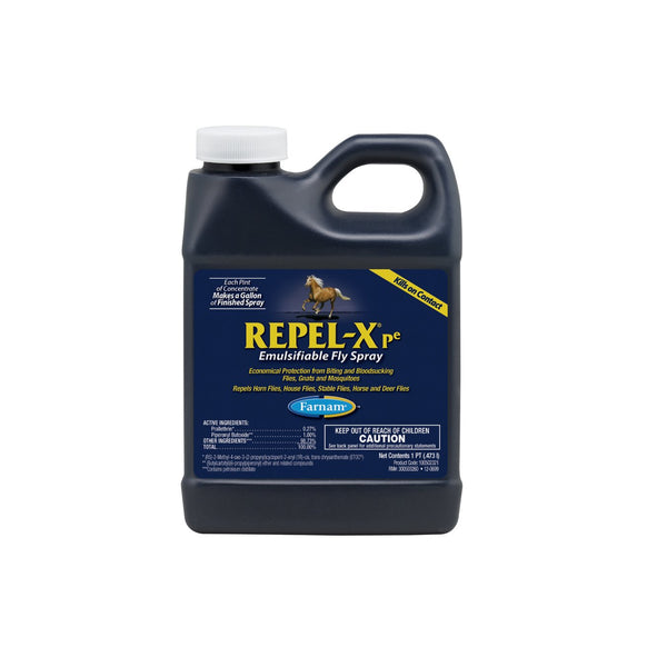 Farnam 100502321 Repel-X PE Emulsifiable Concentrated Fly Spray, 16 Oz