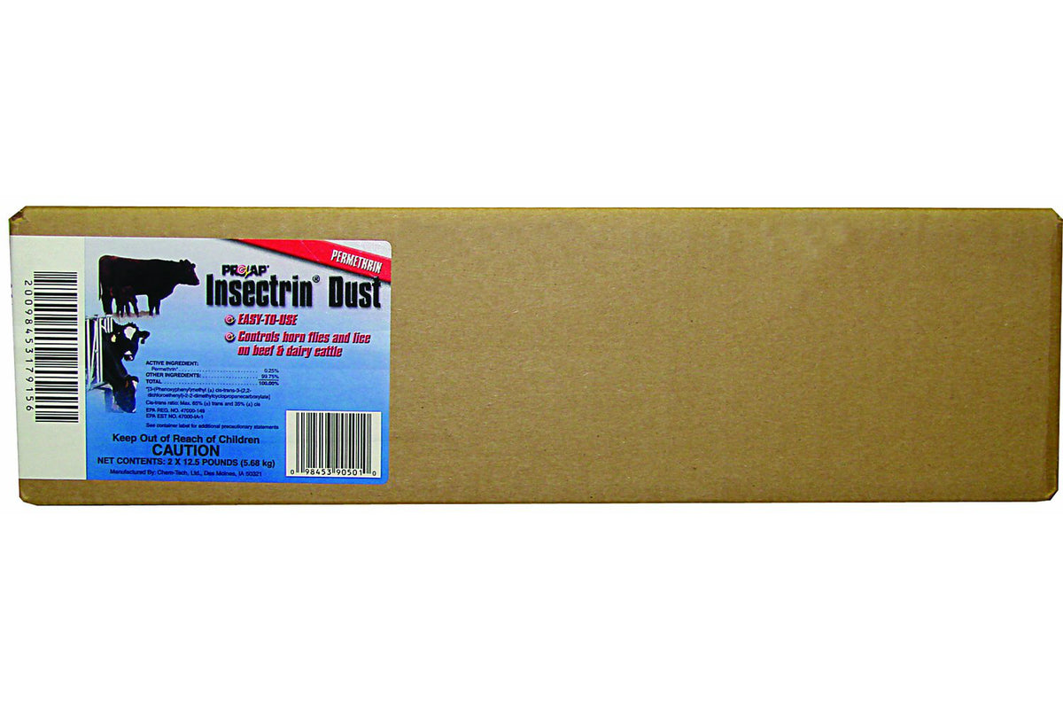 Prozap 1499510 Insectrin Dust Bag Refill, 12.5 Lb, 2-Pack