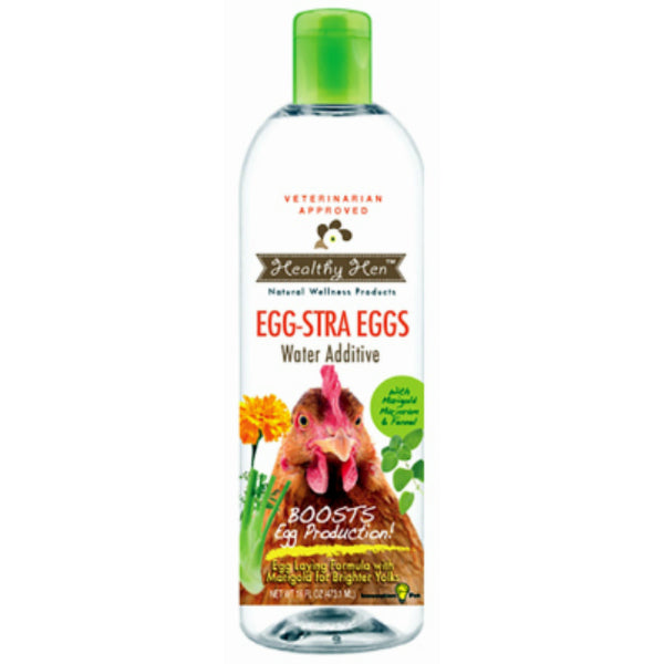 Healthy Hen 650-03 Egg-Stra Eggs Water Additive, 16 Oz