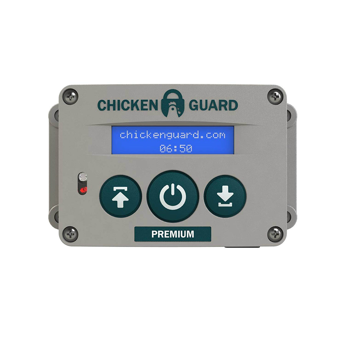 ChickenGuard ASTI Premium Automatic Chicken Coop Door Opener with LCD Display
