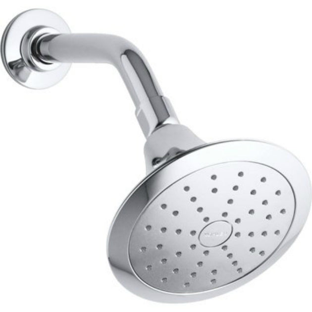 Kohler R10282-G-CP Forte Single-Function Showerhead, Polished Chrome, 1.8 GPM