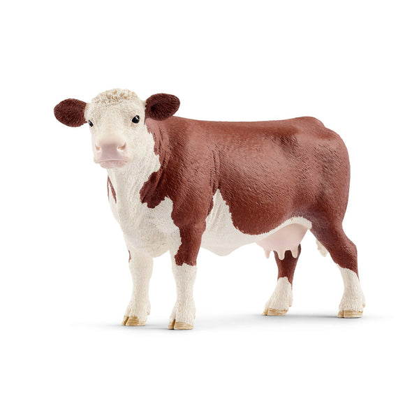 Schleich 13867 Figurine Hereford Cow Toy