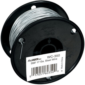 Zareba WC-350 Electric Fence 17-Gauge Galvanized Steel Wire, 350'