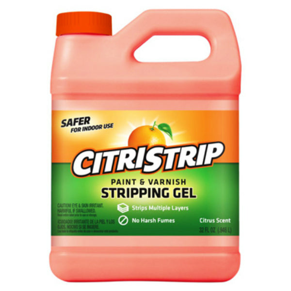 CitriStrip QCSG801 Paint & Varnish Stripping Gel, 1 Qt