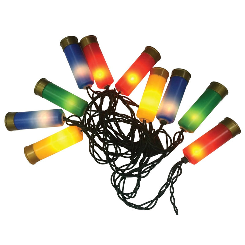 Santas Forest 19325 Christmas Shotgun Shell Light Set, Multi-Color