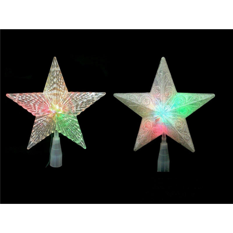 Santas Forest 19355 Christmas 5-Point Star Light, 8"