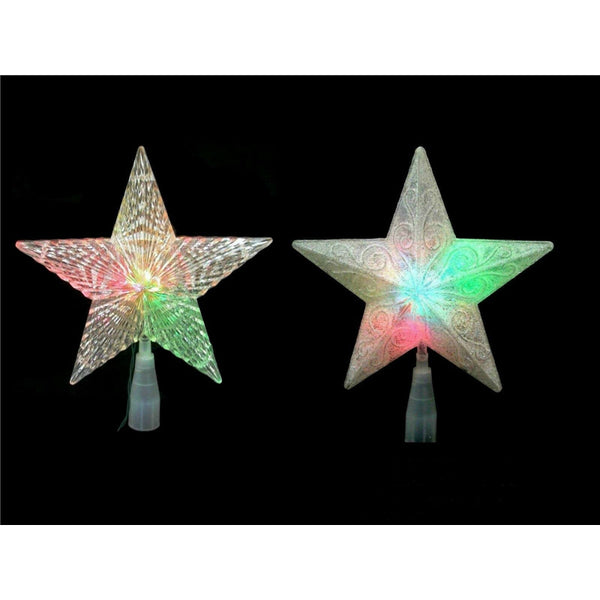 Santas Forest 19355 Christmas 5-Point Star Light, 8"