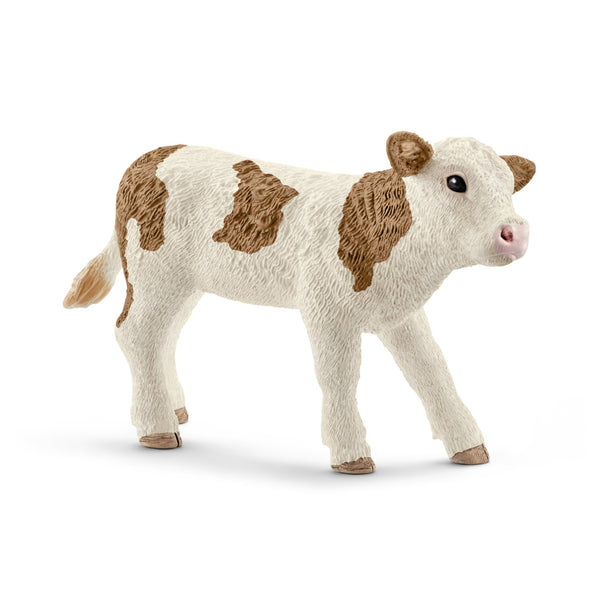 Schleich 13802 Simmental Calf Toy