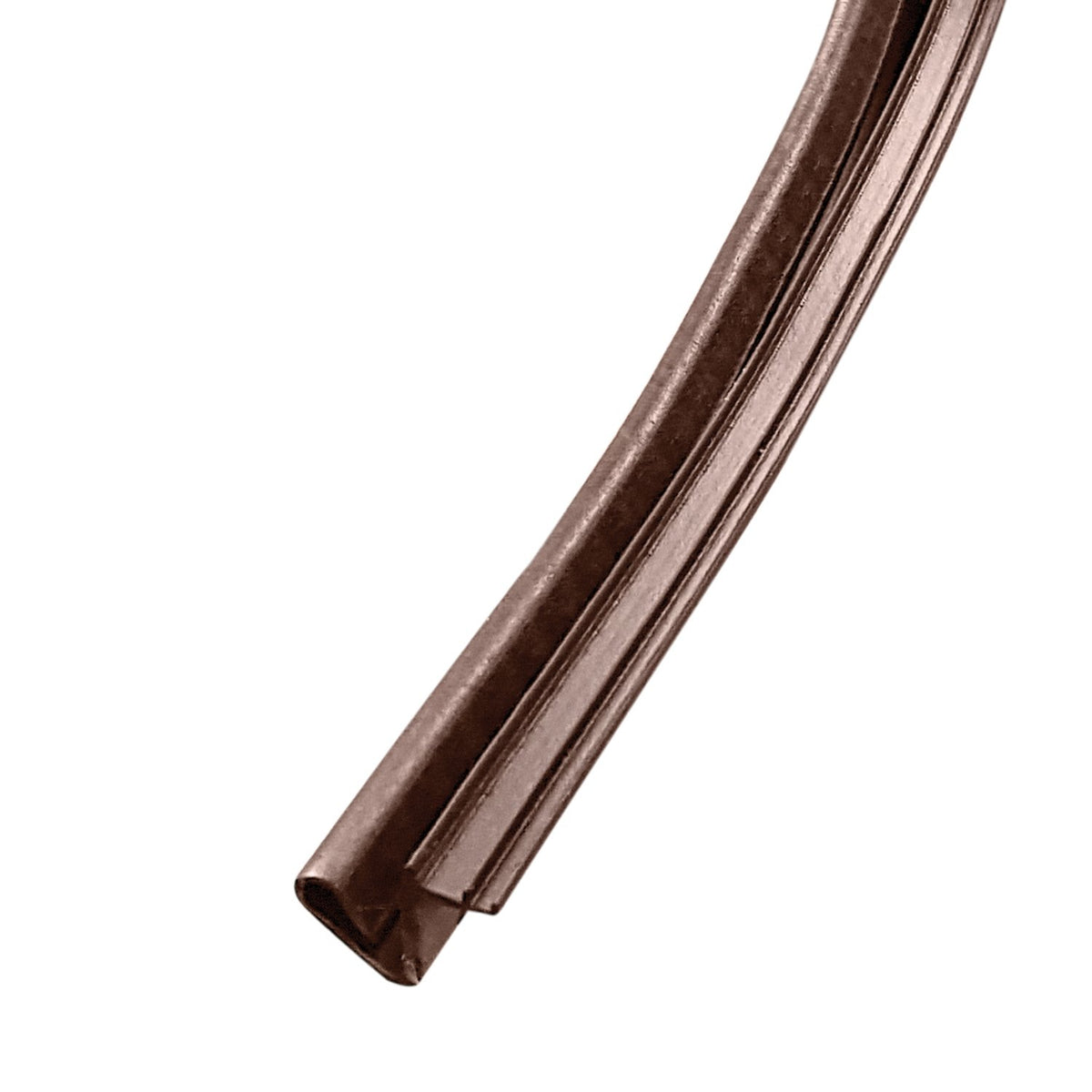 Frost King ES184B Elite Choice Door Weatherseal Replacement, Brown, 1/2"x3/4"x7'