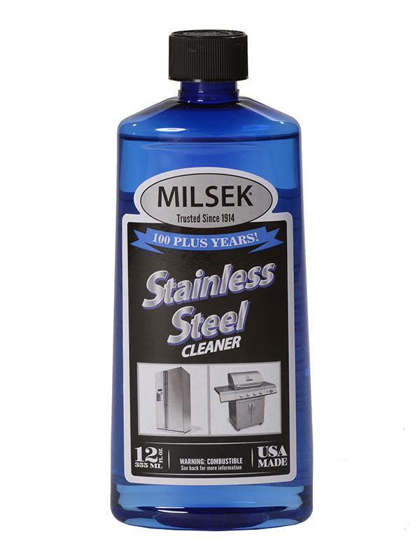 Milsek SS-6 One-Step Stainless Steel Cleaner, 12 Oz