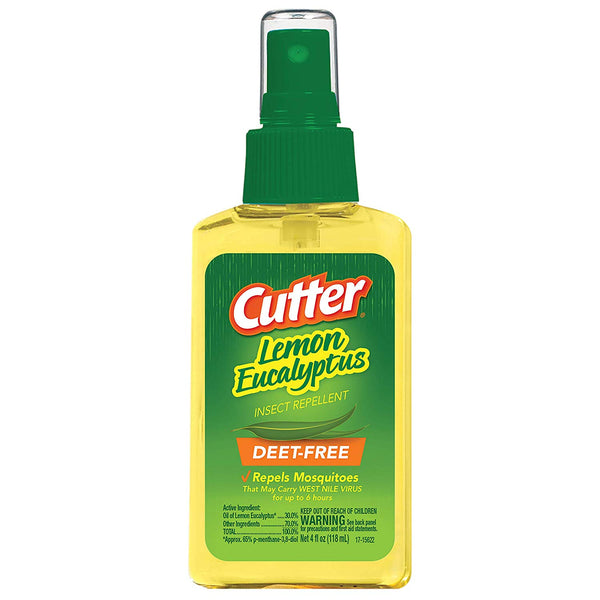 Cutter HG-96014 Lemon Eucalyptus Insect Repellent Pump Spray, 4 Oz