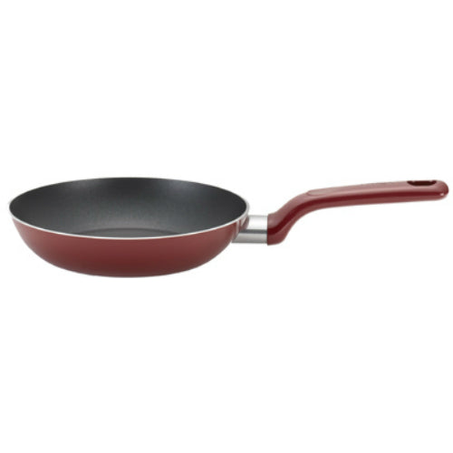 T-Fal B0390764 Excite Non-Stick Thermo-Spot Fry Pan, Cherry Red, 11.5"