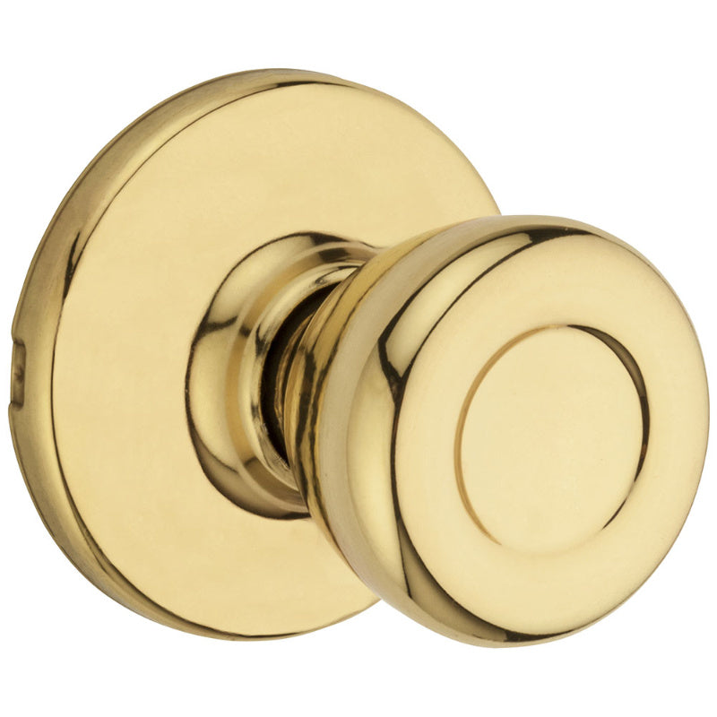 Kwikset 200T-3-6AL-RCS-V1 Tylo Passage / Hall / Closet Knob, Polished Brass