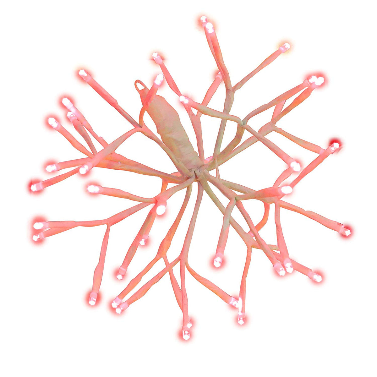 Holiday Bright LED3D10STLCLRD LED 3D Starlight Cluster with 48 Red Lights, 10"