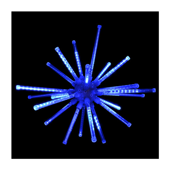 Holiday Bright LED3D20MBRSTABL Meteor Burst Combo with 224 LED Blue Lights, 20"