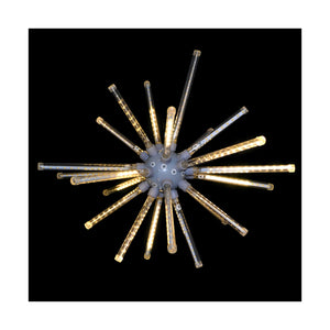 Holiday Bright LED3D20MBRSTAWW Meteor Burst Combo w/224 LED Warm White Light,20"