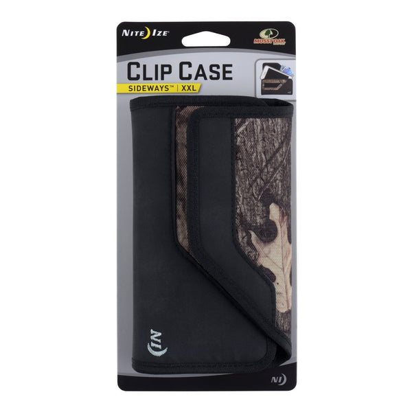 Nite Ize CCS2L-22-R3 Clip Case Sideways Universal Rugged Holsters, Mossy Oak,XXL