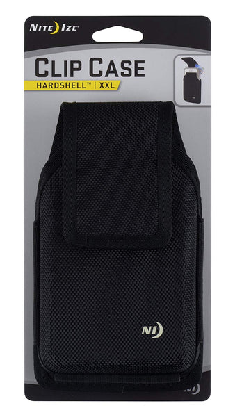 Nite Ize HSH2L-01-R3 Clip Case Hardshell Universal Rugged Holsters, Black, XXL