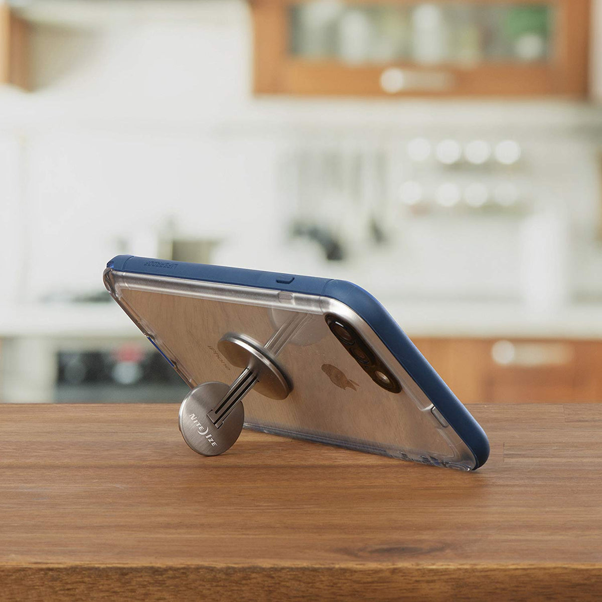 Nite Ize FLO-11-R7 Stainless Steel FlipOut Phone Handle & Stand