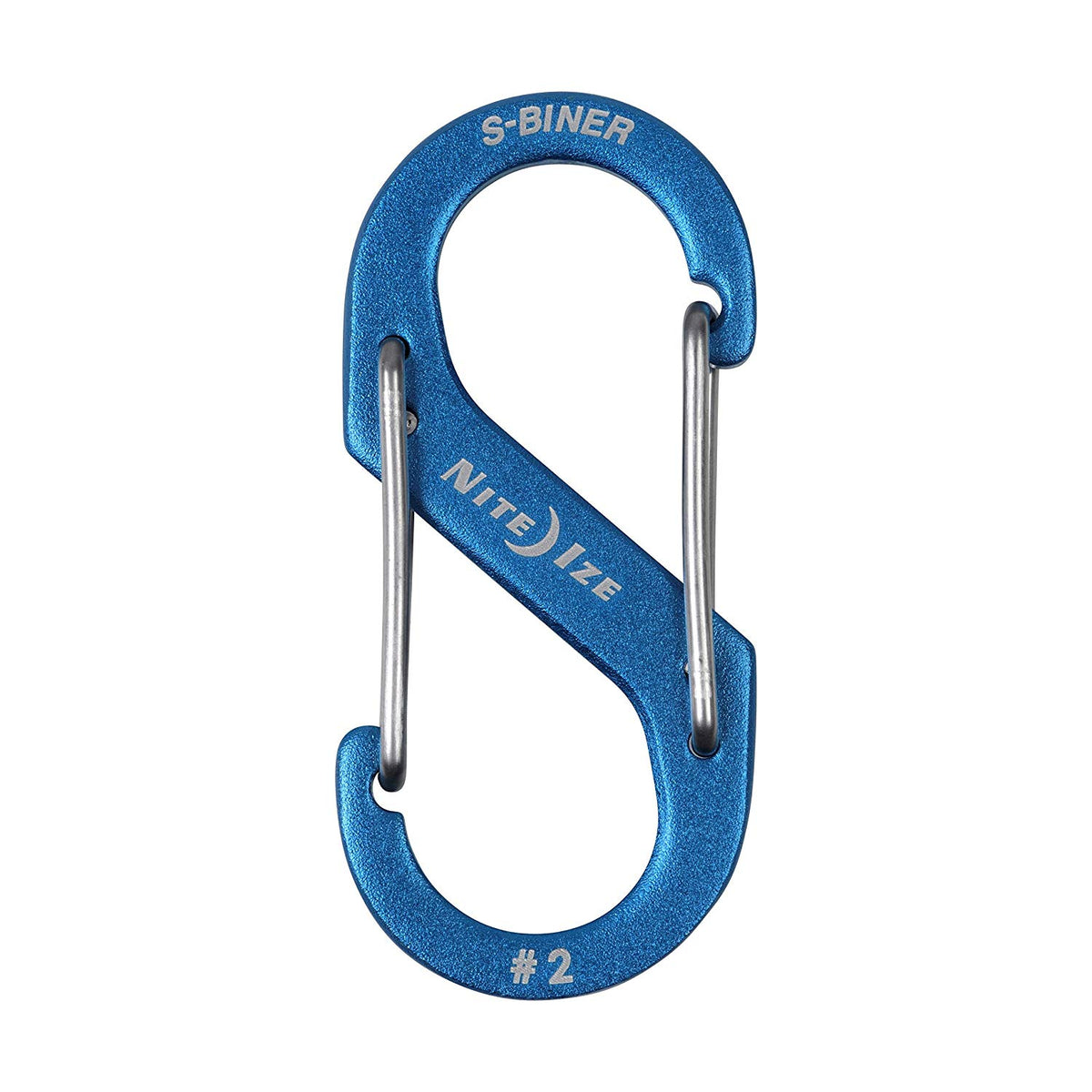 Nite Ize SBA2-03-R6 S-Biner Aluminum Dual Carabiner, Blue, #2
